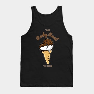 I Love Rocky Road Ice Cream Tank Top